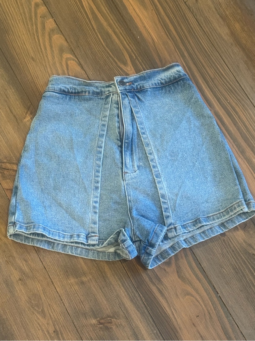 Fifth Label Women's Size 4 Denim Skort Shorts High Waisted Small